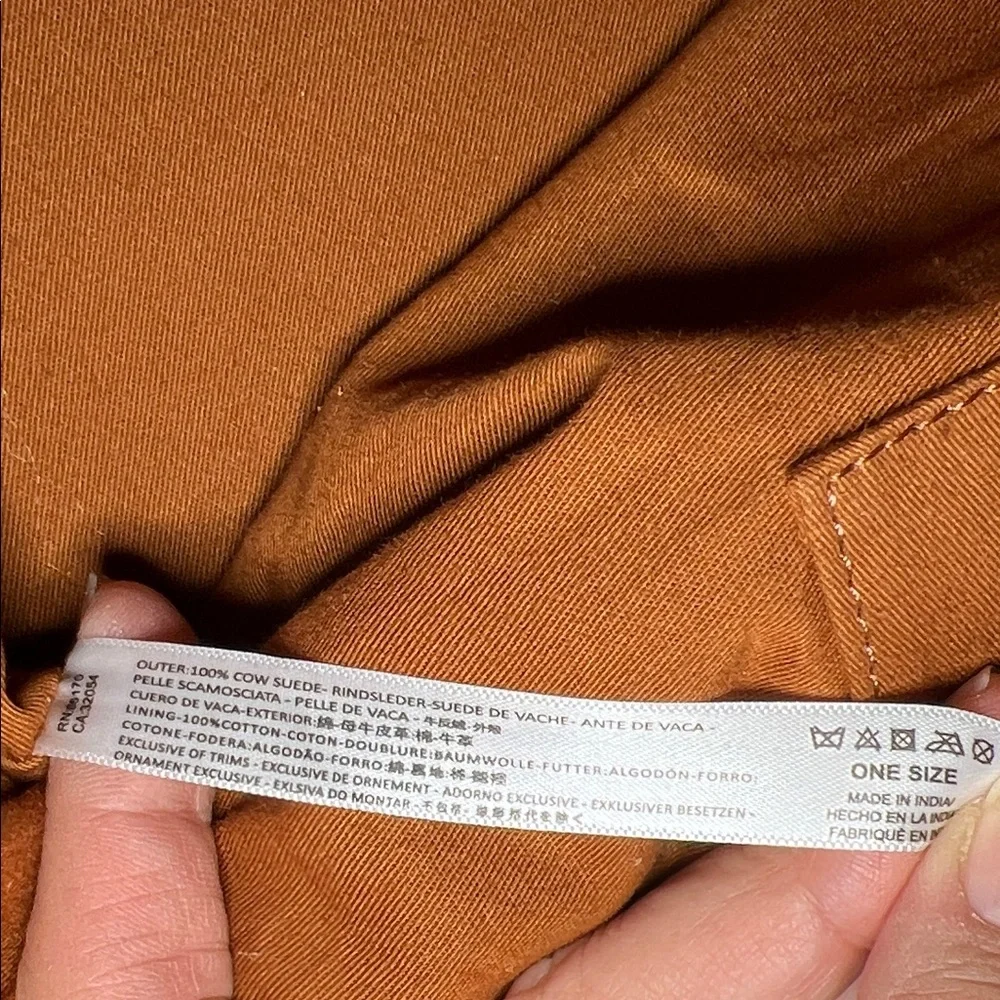 Free People Suede Caravan Tote brown - Picture 11 of 15